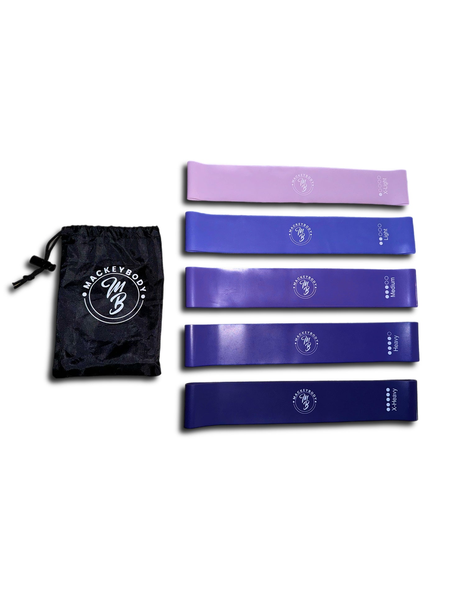 Resistance bands 5-pack