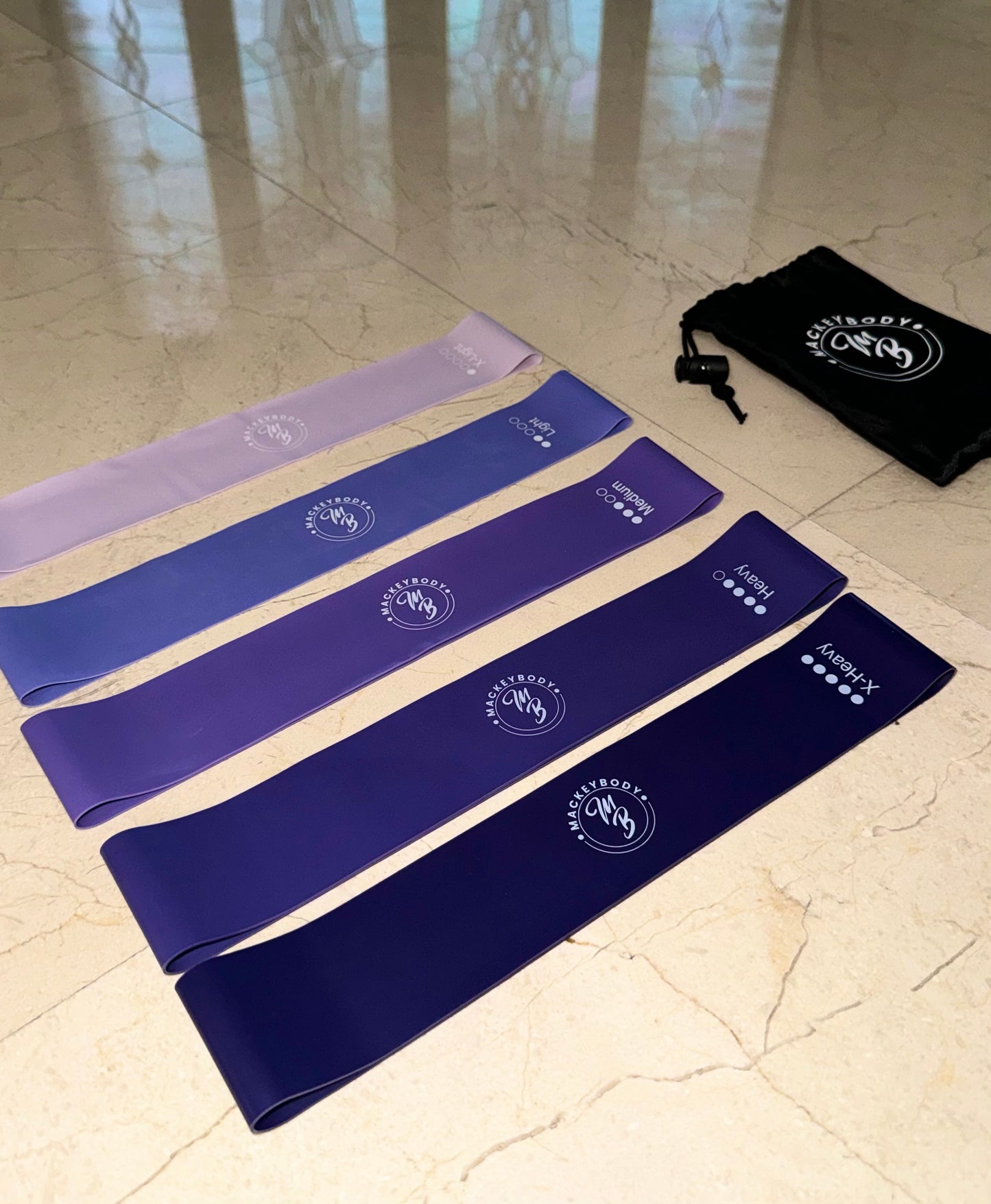 Resistance bands 5-pack